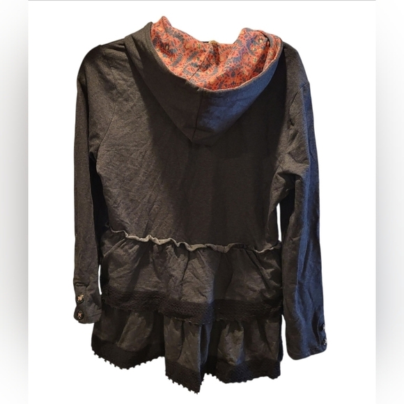 Matilda Jane Wise and Wonderful Hoodie Gray Size Medium New!! - Picture 3 of 6